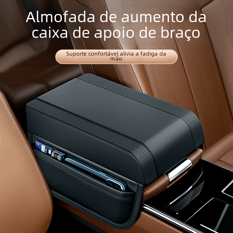Universal Car Armrest Cushion with Memory Foam Support